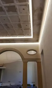 ristrutturazione con controsoffitto